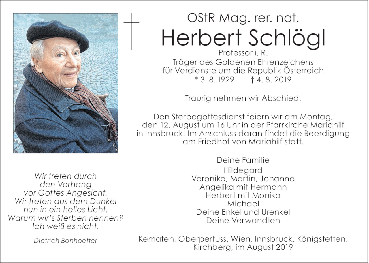 Herbert Schlögl Bild