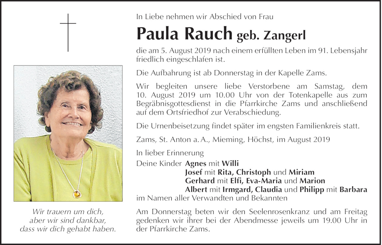 Paula Rauch Bild