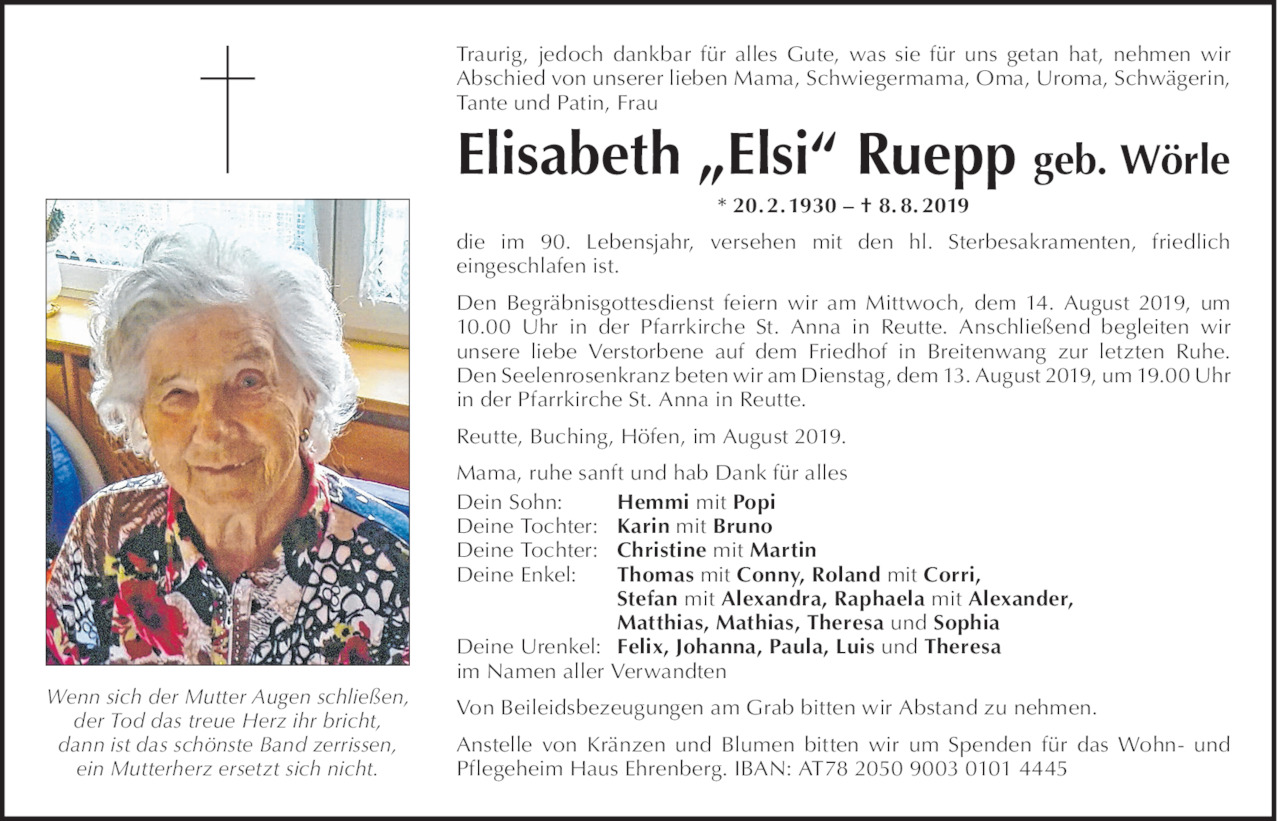 Elisabeth Ruepp Bild