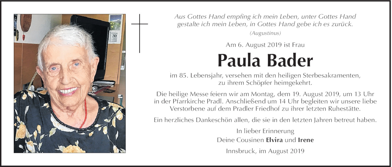 Paula Bader Bild