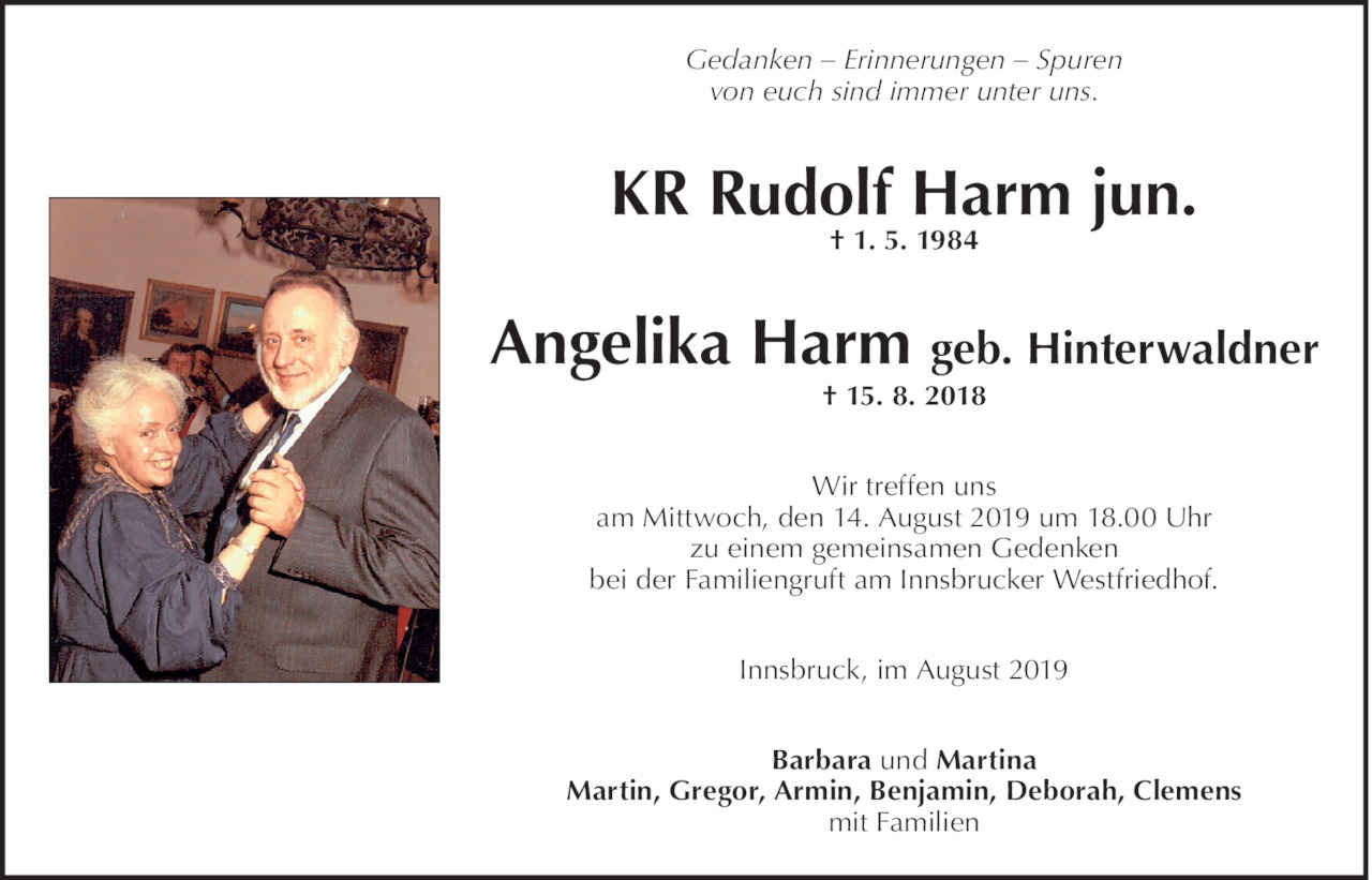 Rudolf und Angelika Harm Bild