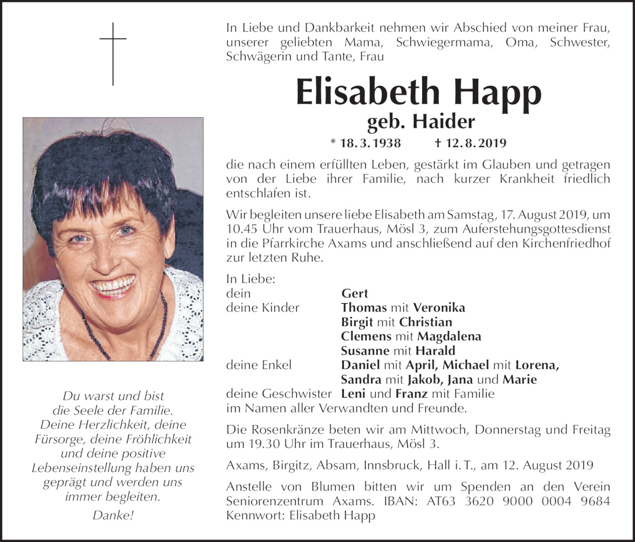 Elisabeth Happ Bild