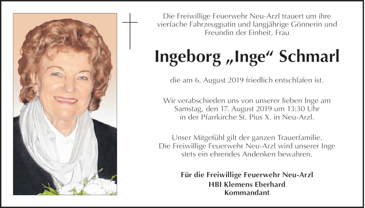 Ingeborg Schmarl Bild