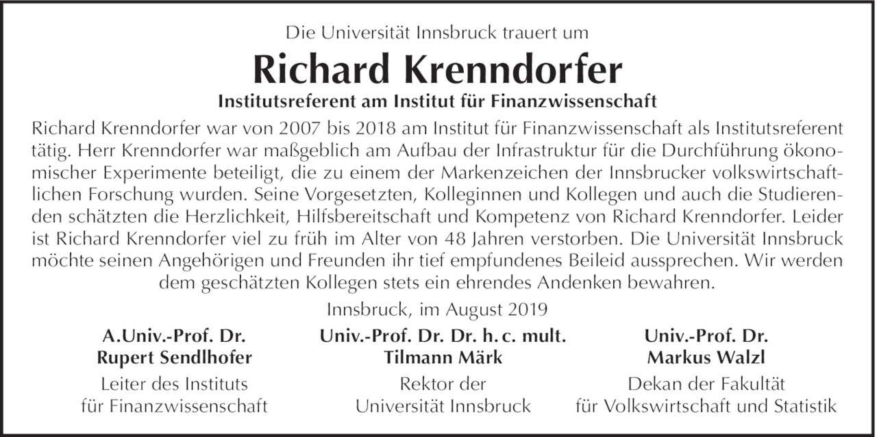 Richard Krenndorfer Bild