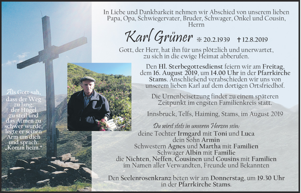 Karl Grüner Bild