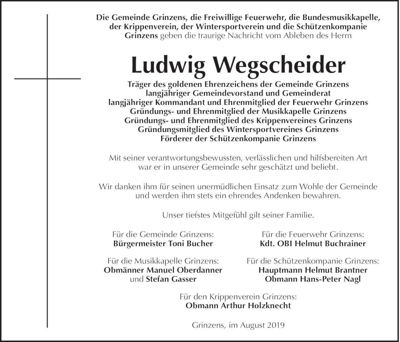 Ludwig Wegscheider Bild