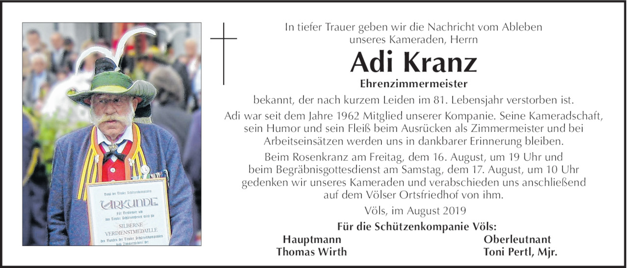 Adi Kranz Bild