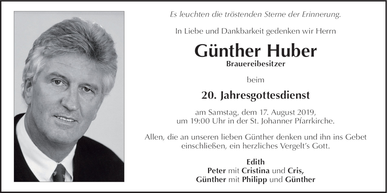 Günther Huber Bild