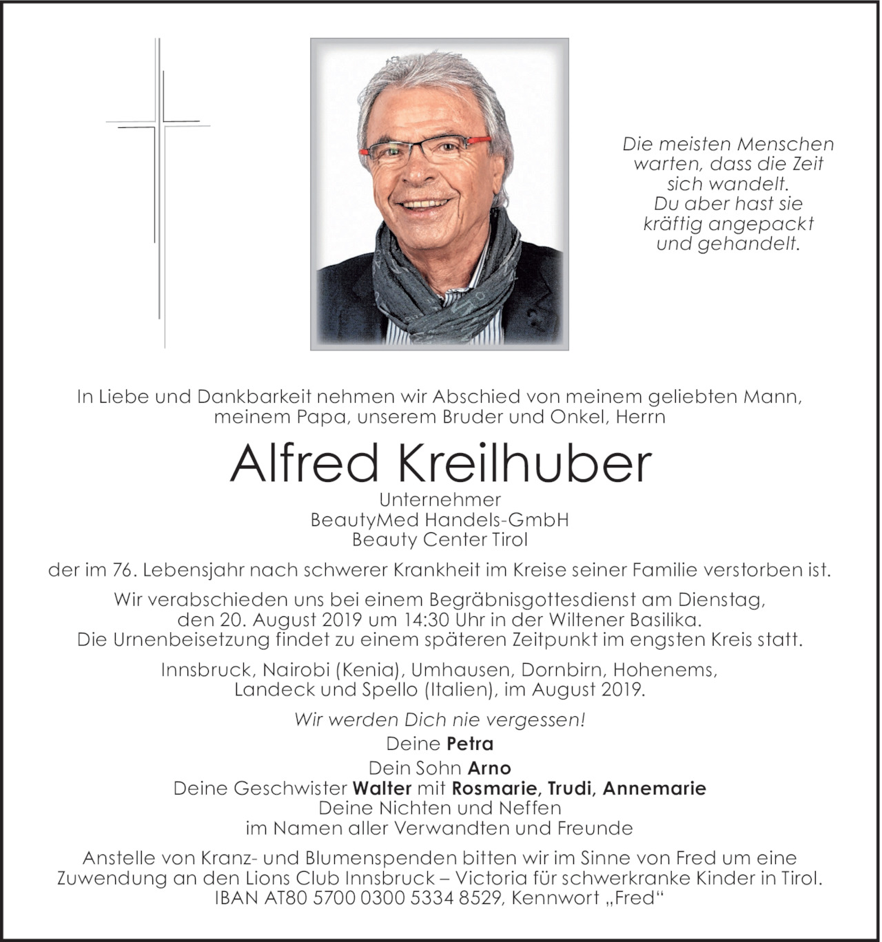 Alfred Kreilhuber Bild