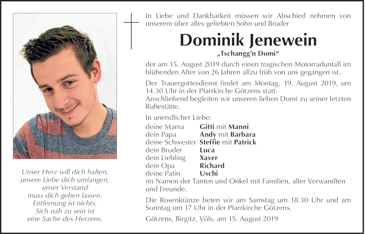 Dominik Jenewein  Bild
