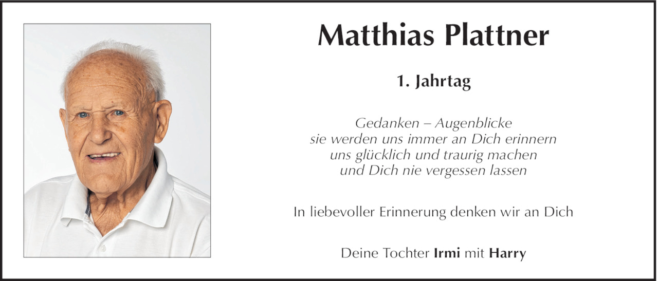 Matthias  Plattner Bild