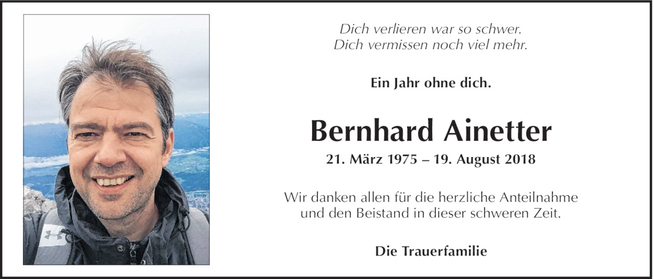 Bernhard Ainetter Bild