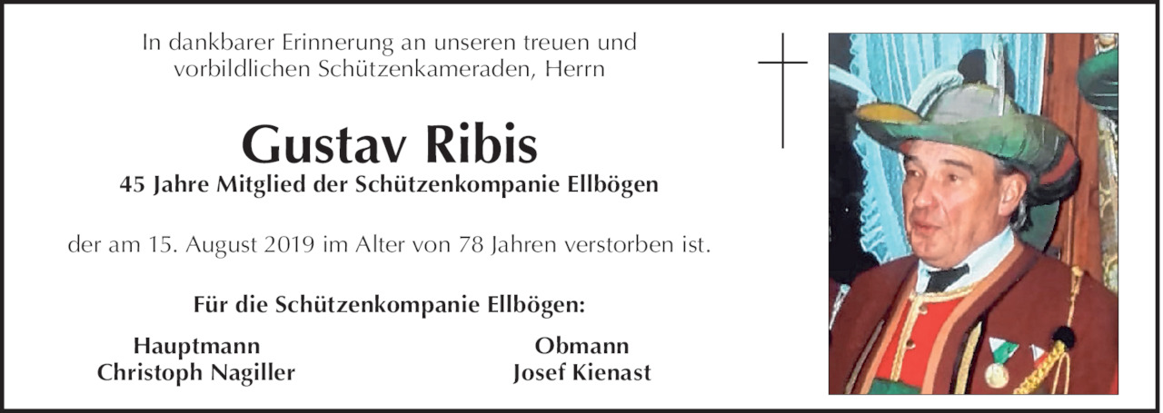 Gustav Ribis Bild
