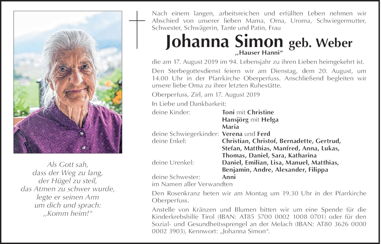 Johanna Simon Bild