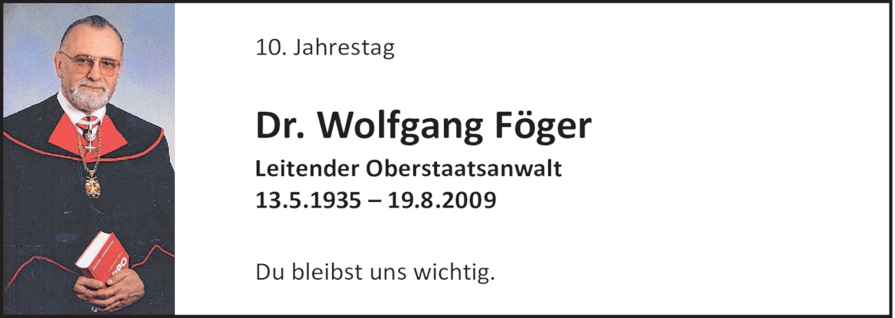 Wolfgang Föger Bild