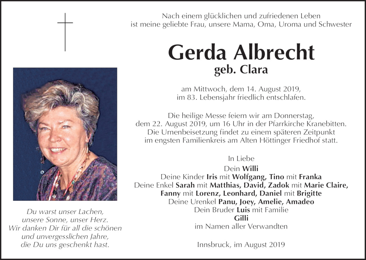 Gerda Albrecht Bild