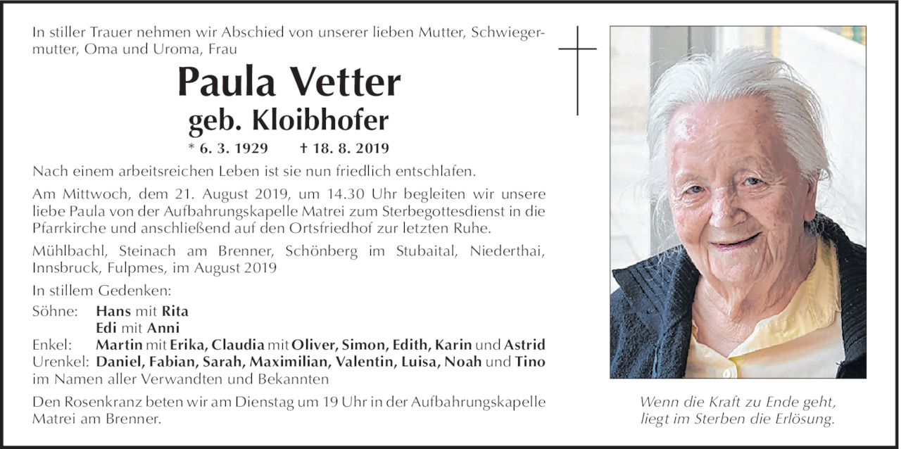 Paula Vetter Bild