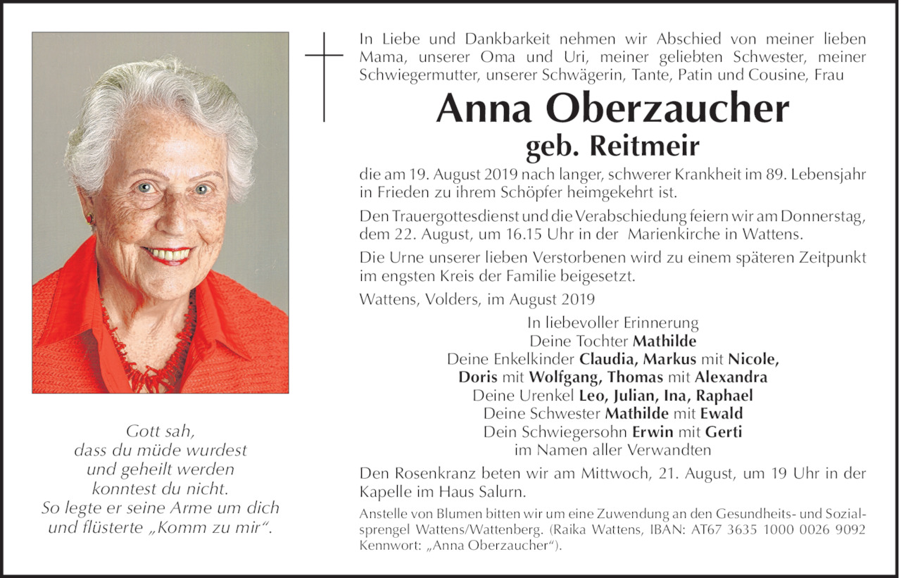 Anna Oberzaucher Bild