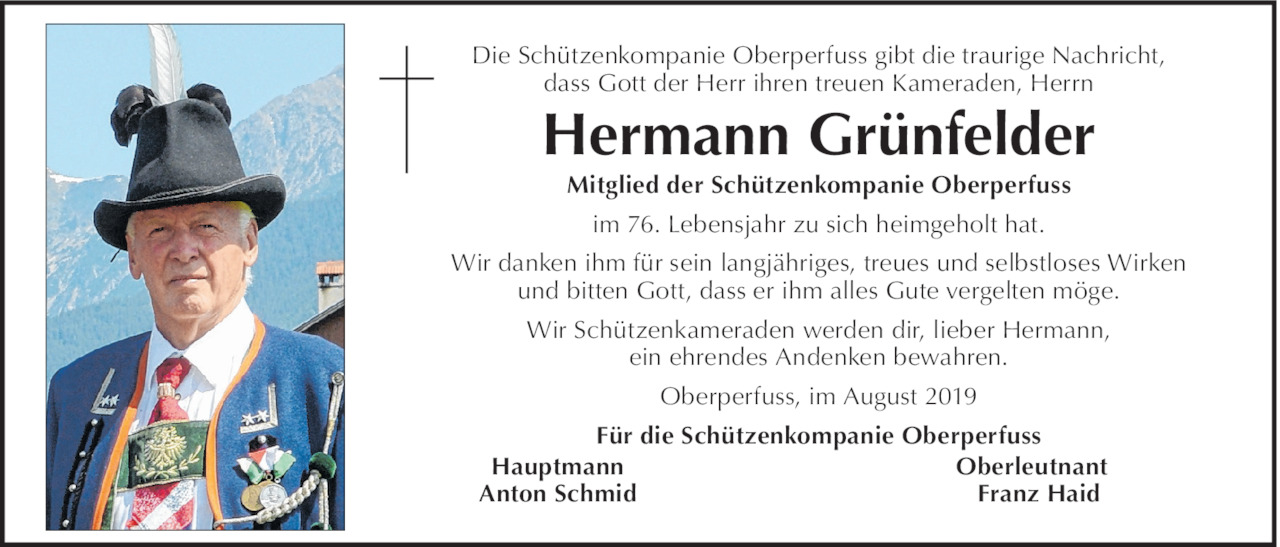 Hermann Grünfelder Bild