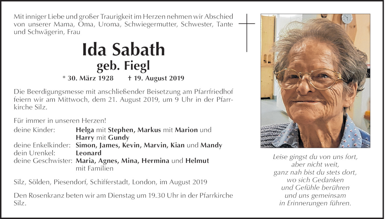 Ida Sabath Bild
