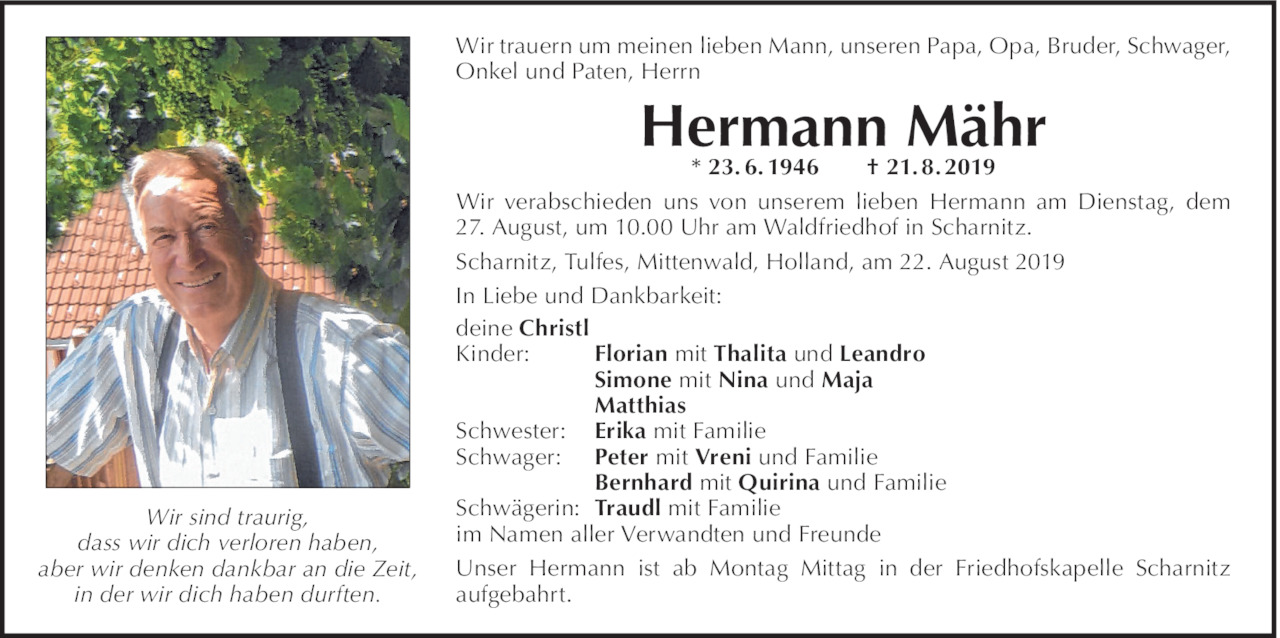 Hermann Mähr Bild