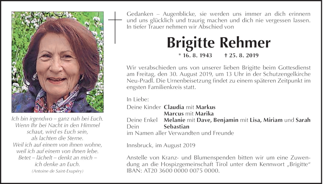 Brigitte Rehmer Bild