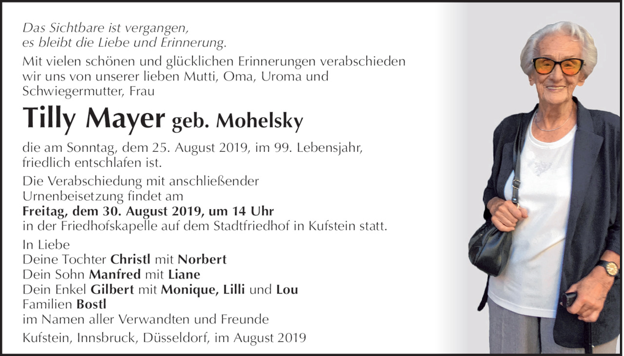 Ottilie Mayr Bild