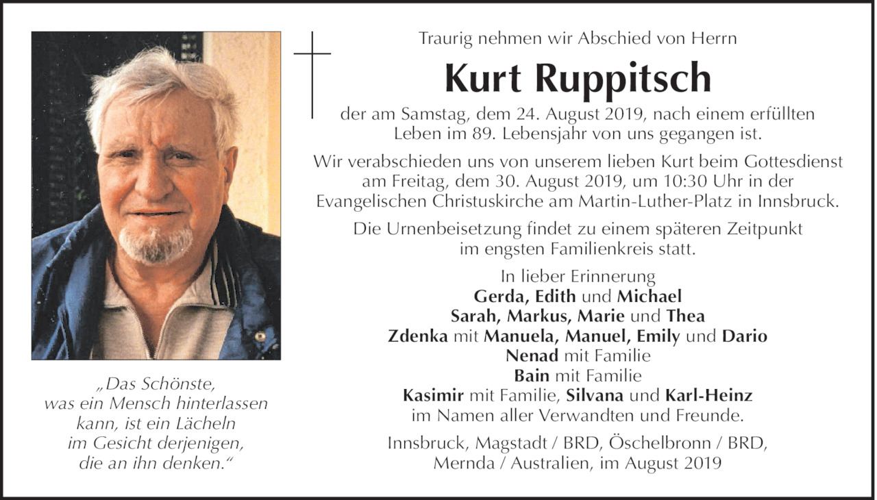 Kurt  Ruppitsch Bild