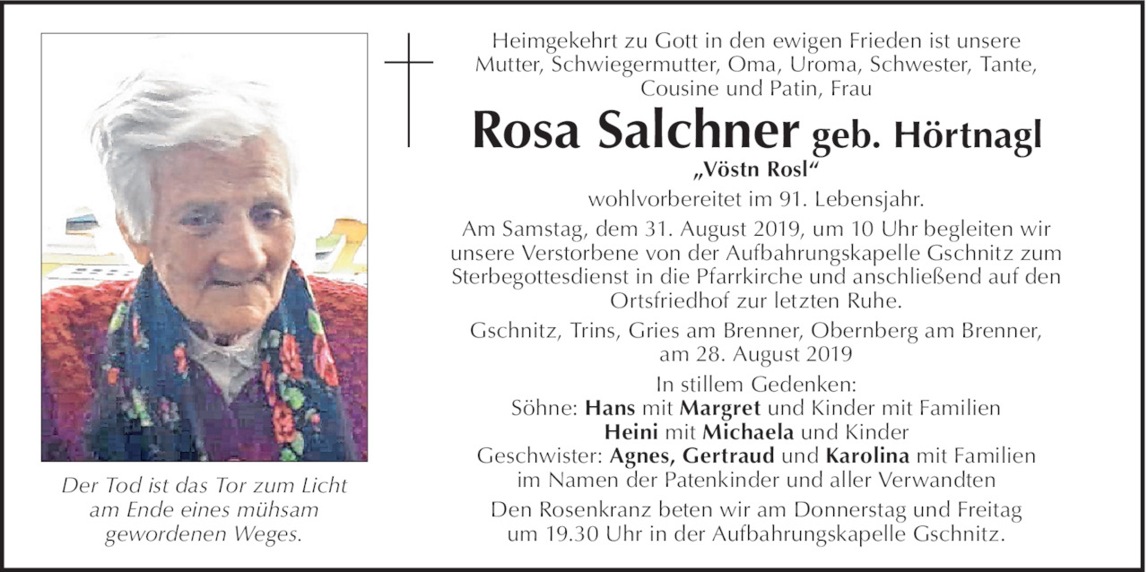 Rosa Salchner Bild