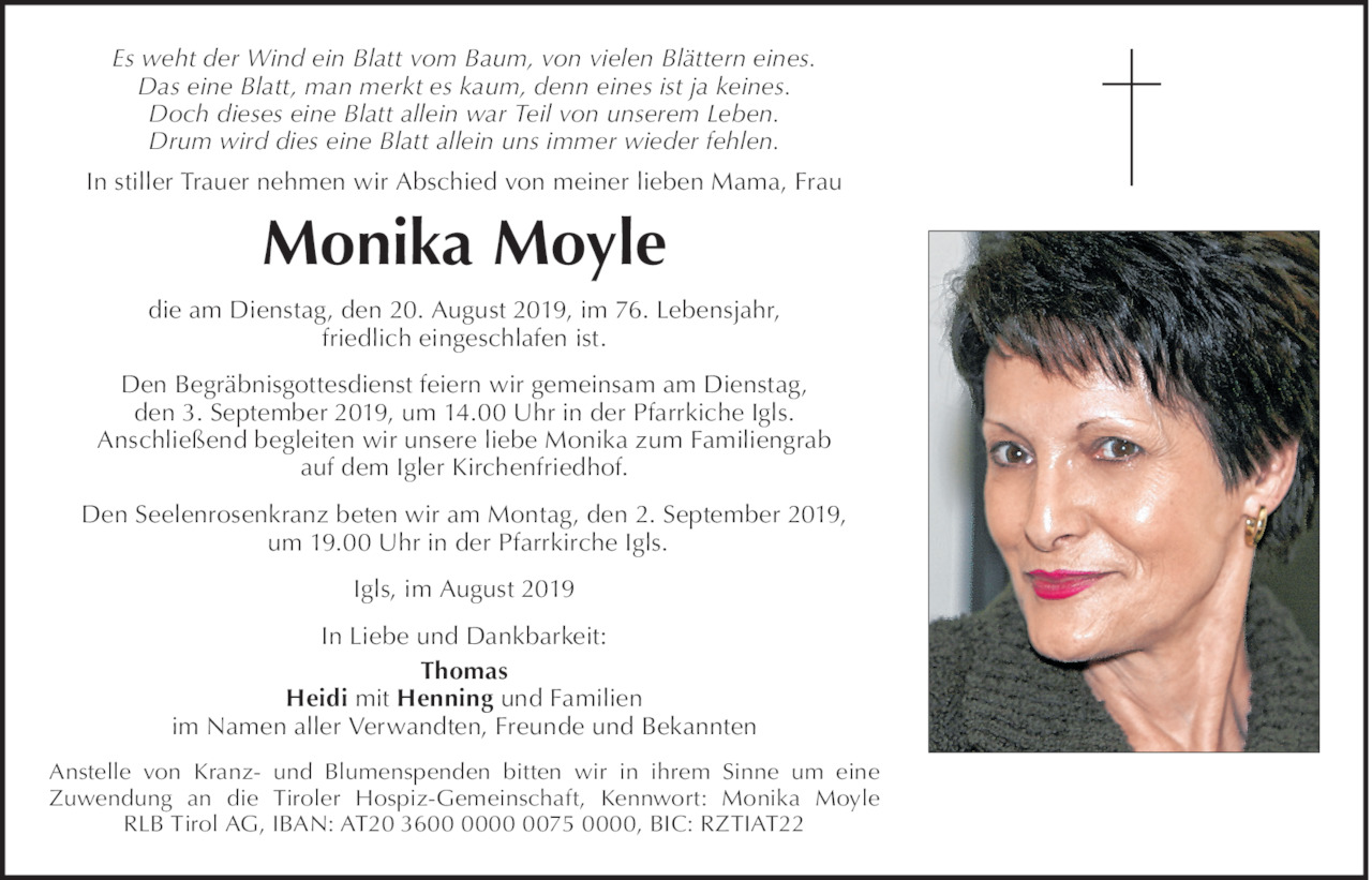 Monika Moyle Bild