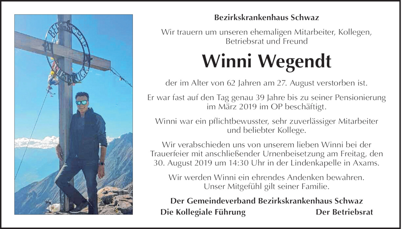 Winni Wegendt Bild