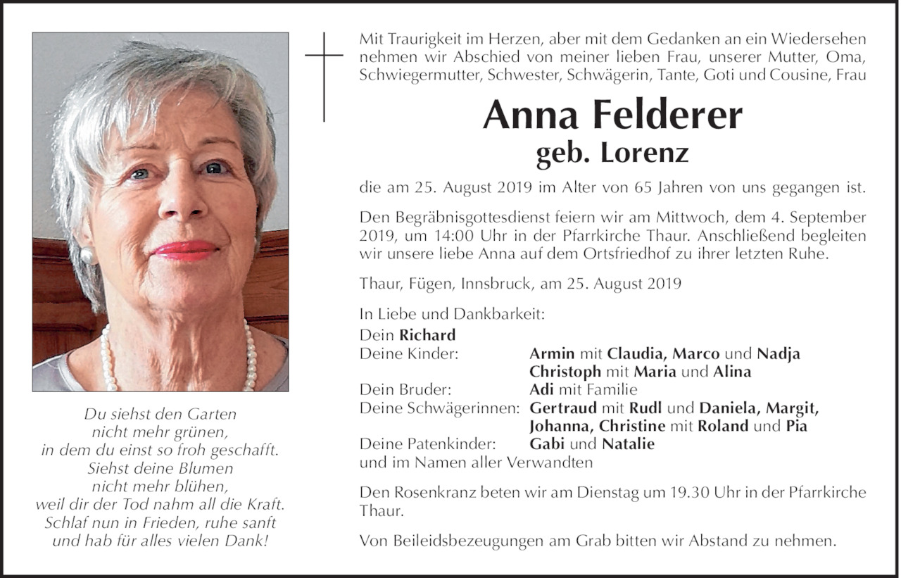 Anna Felderer Bild