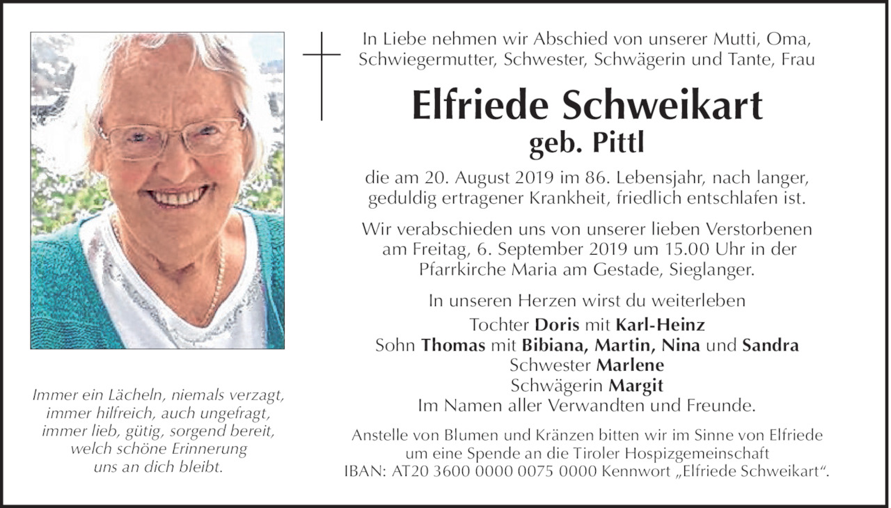 Elfriede Schweikart Bild