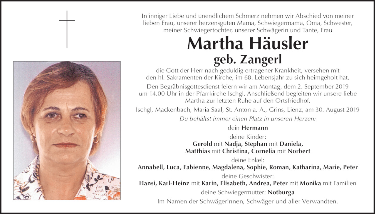 Martha Häusler Bild