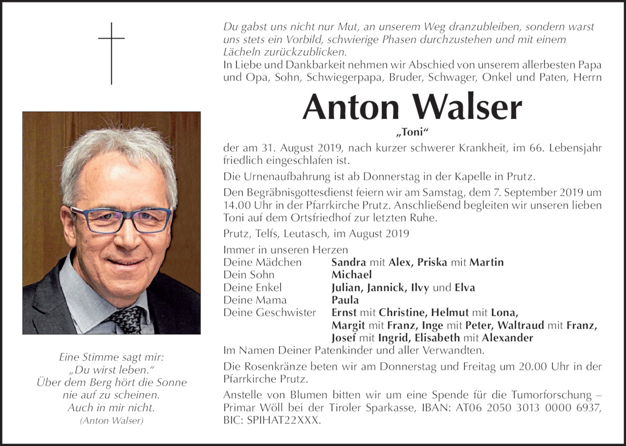 Anton Walser Bild