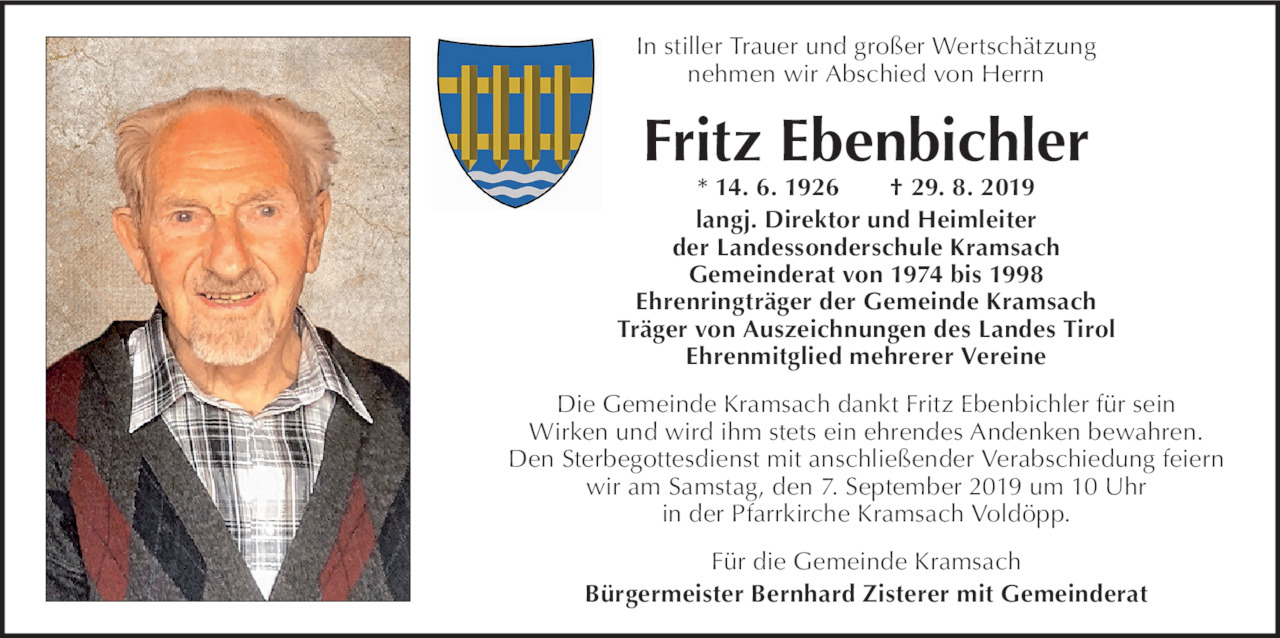 Fritz Ebenbichler Bild