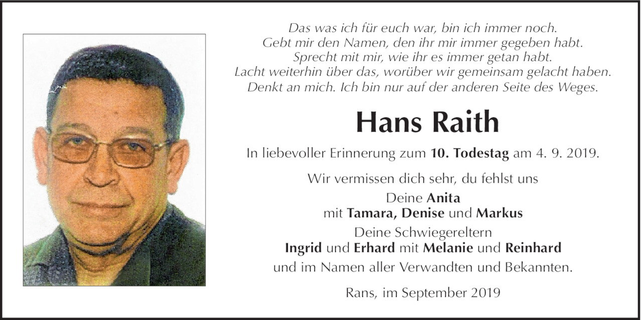 Hans Raith Bild