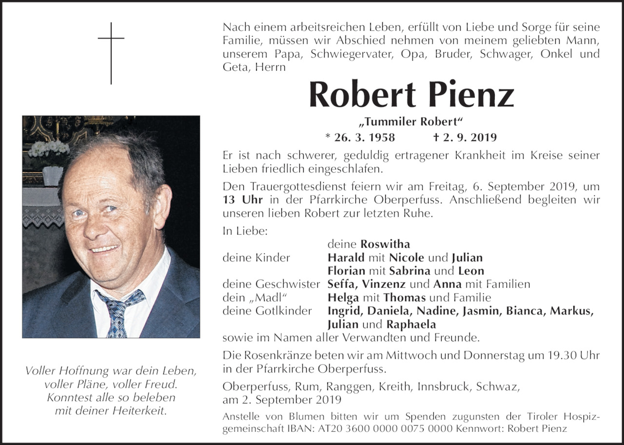Robert Pienz Bild