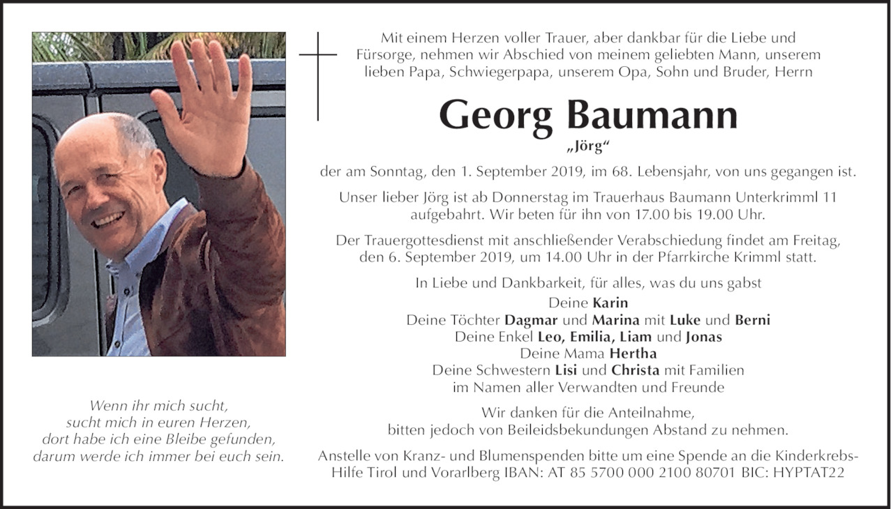 Georg Baumann Bild