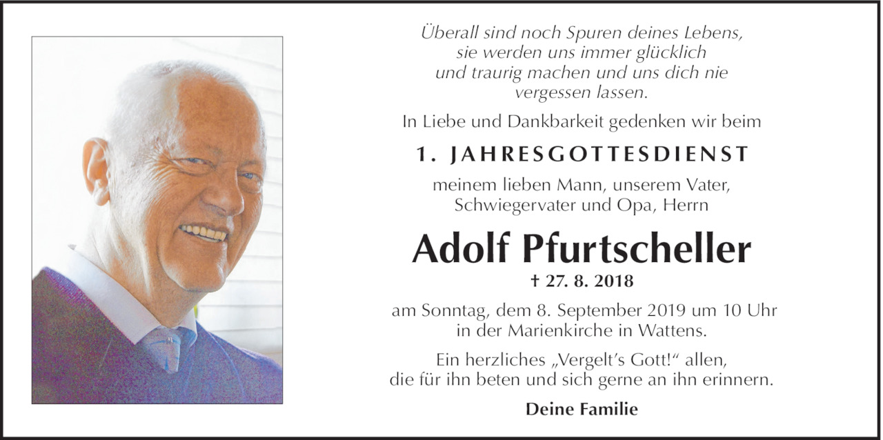 Adolf Pfurtscheller Bild