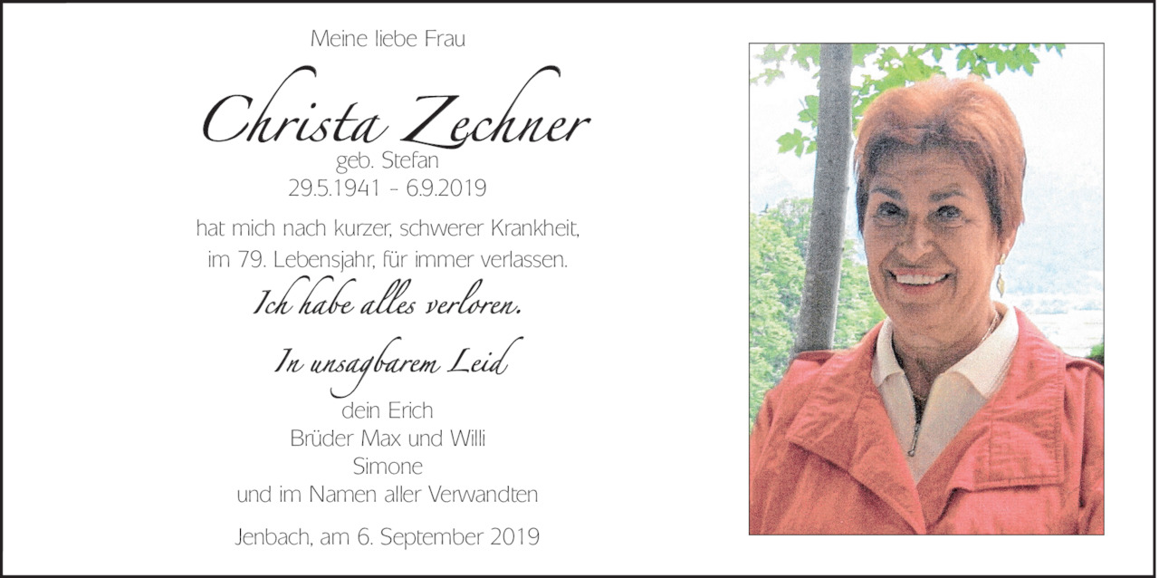 Christa Zechner Bild