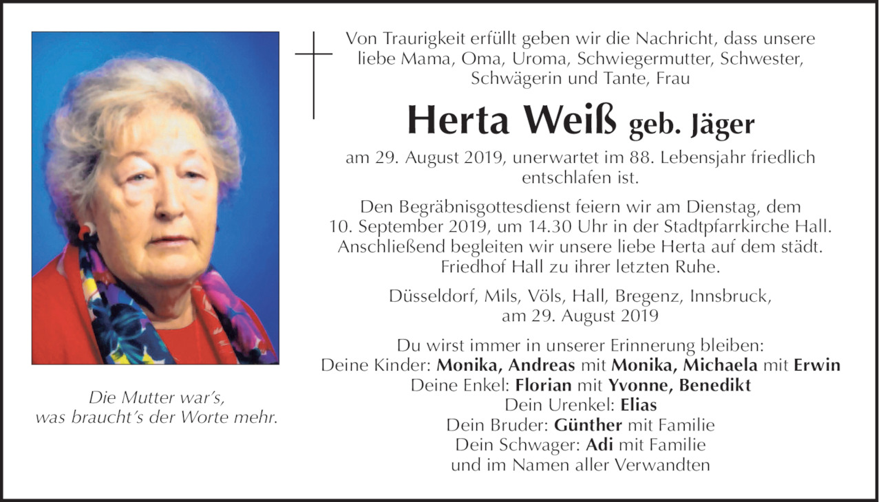 Herta Weiß Bild