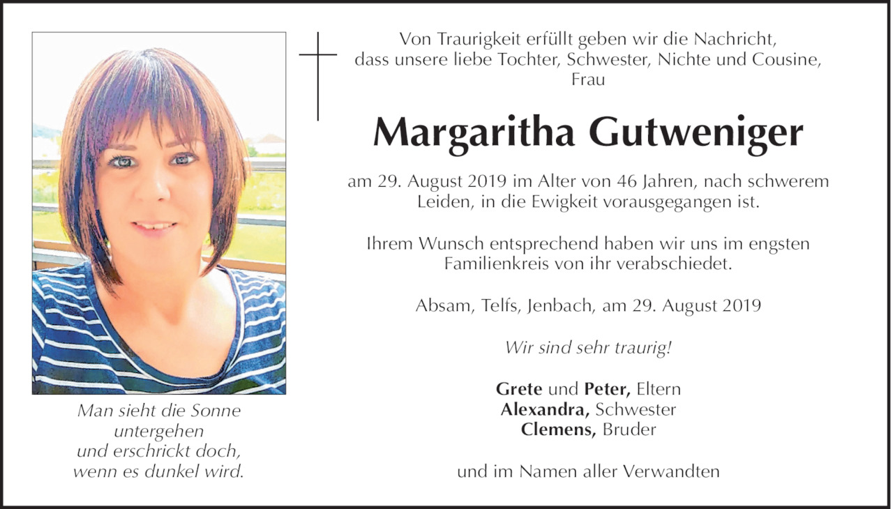 Margaritha  Gutweniger Bild