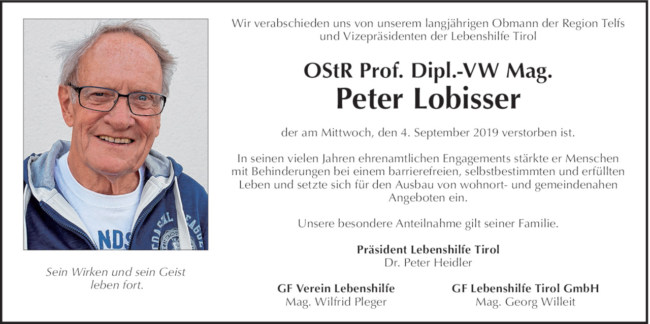 Peter Lobisser Bild