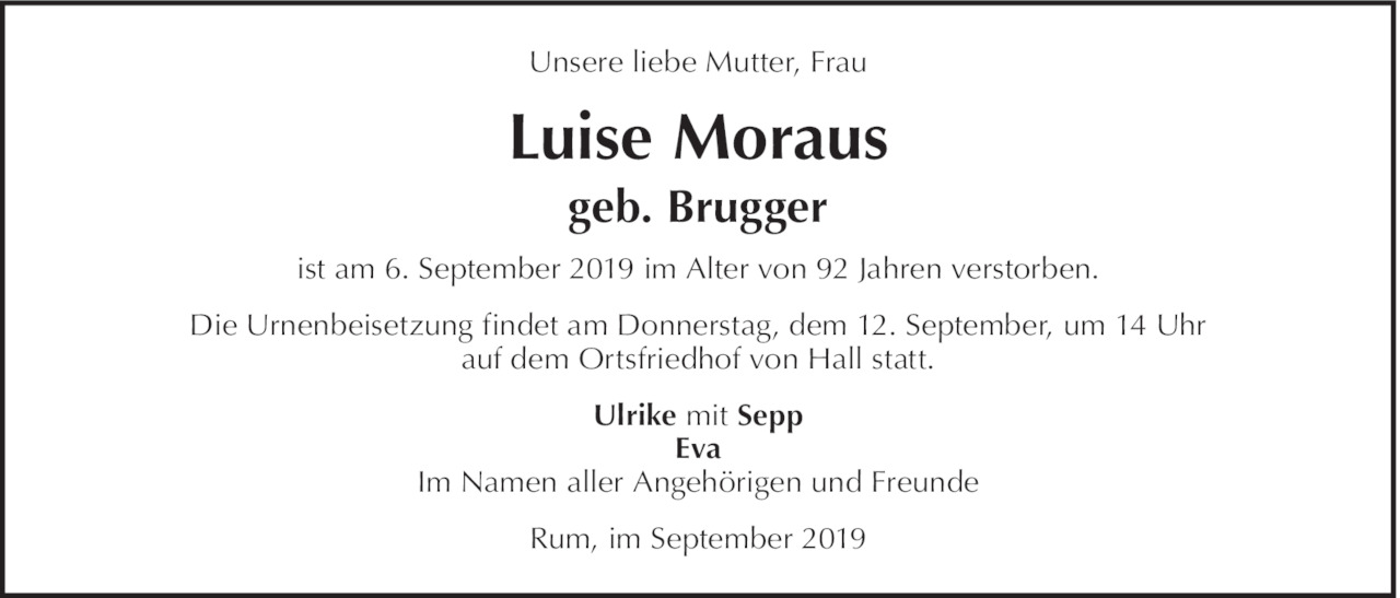 Luise  Moraus  Bild