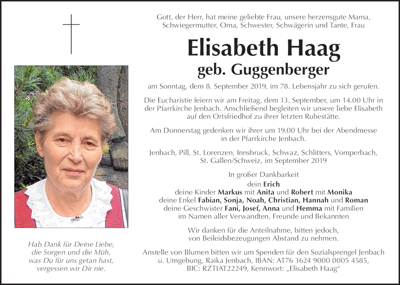 Elisabeth  Haag Bild