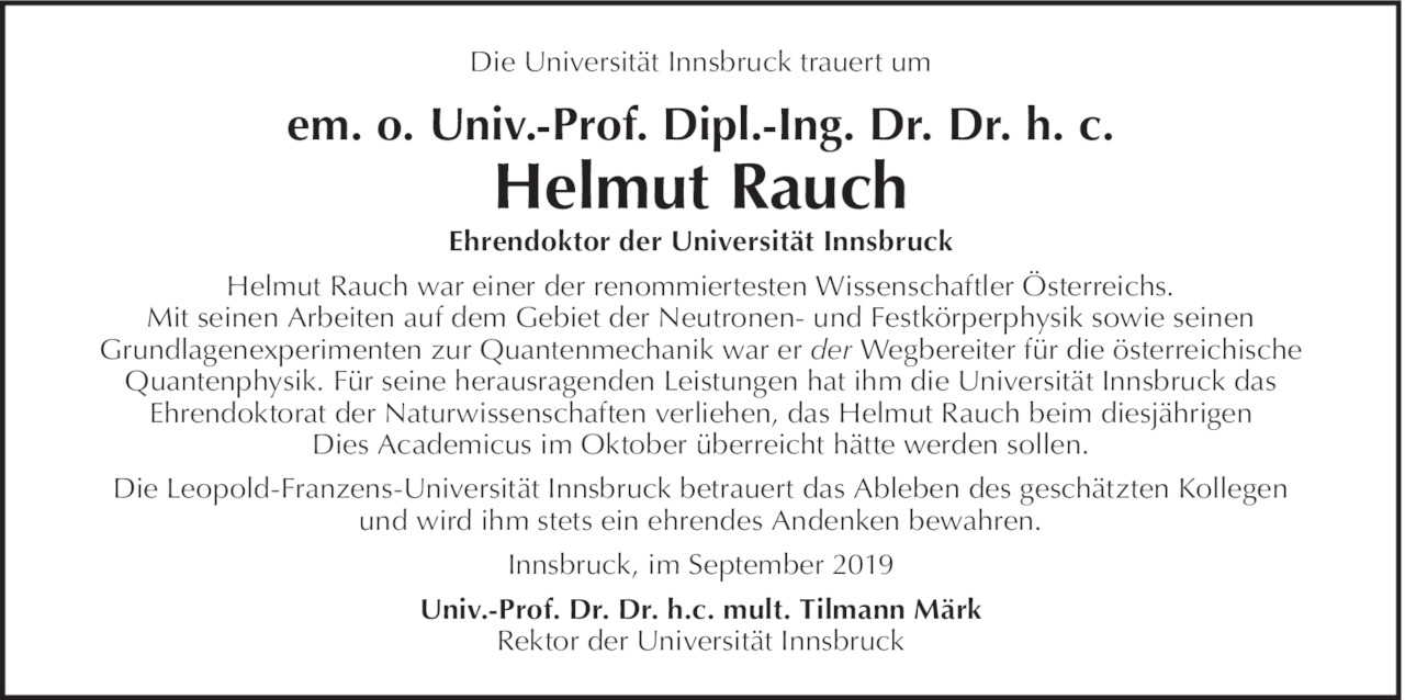 Helmut Rauch Bild