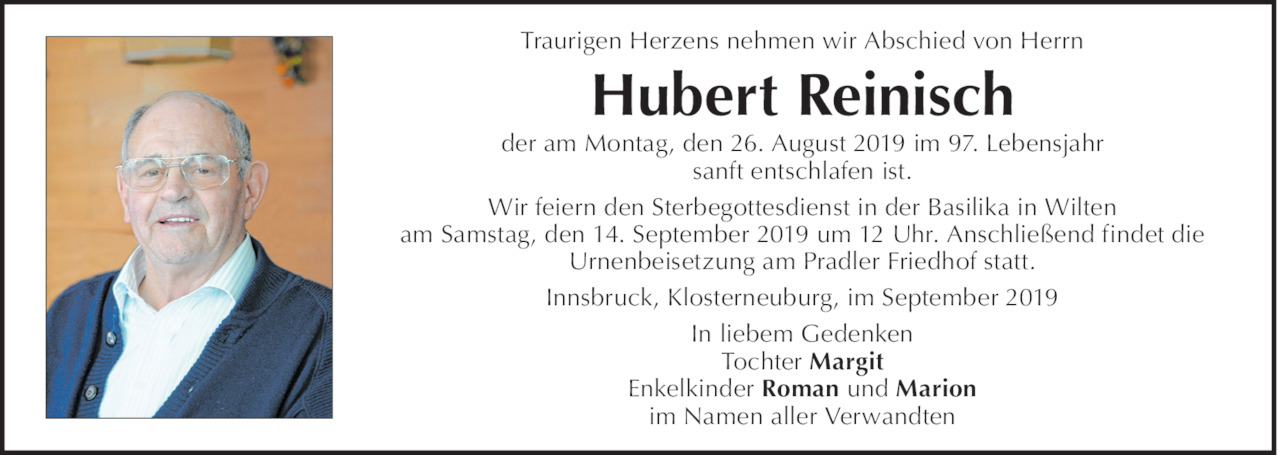 Hubert Reinisch Bild