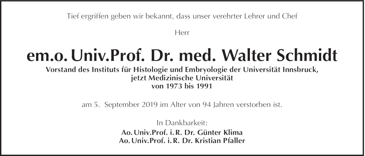 Walter Schmidt Bild