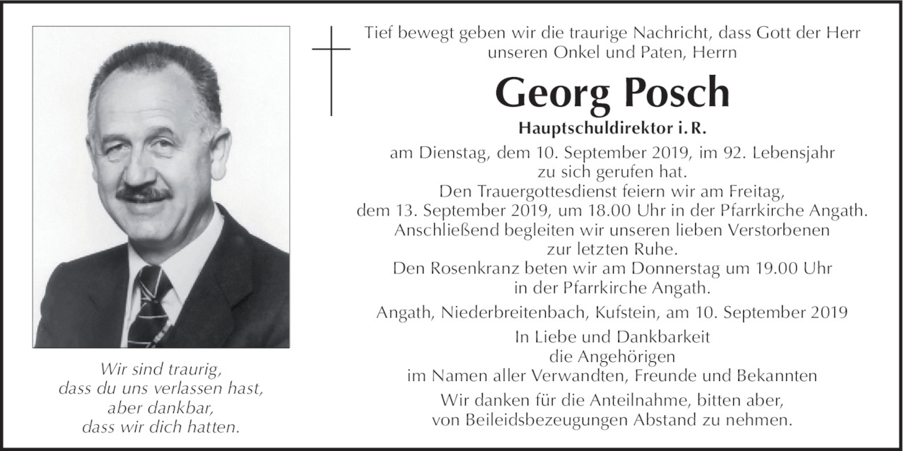 Georg Posch Bild